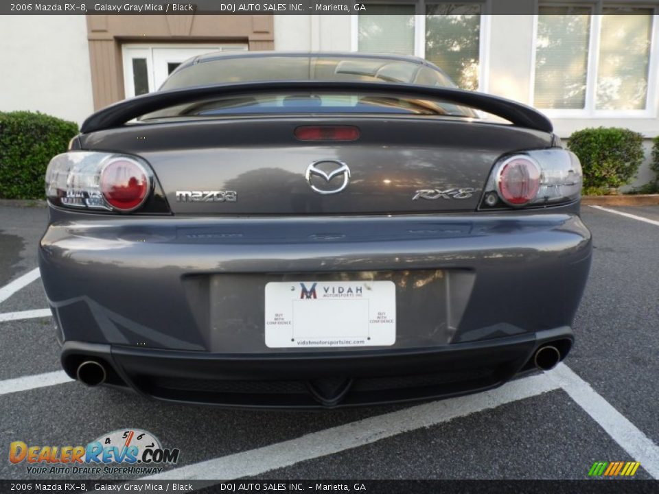 2006 Mazda RX-8 Galaxy Gray Mica / Black Photo #8