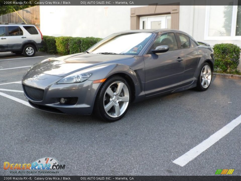 2006 Mazda RX-8 Galaxy Gray Mica / Black Photo #10