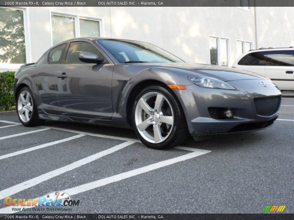 2006 Mazda RX-8 Galaxy Gray Mica / Black Photo #12