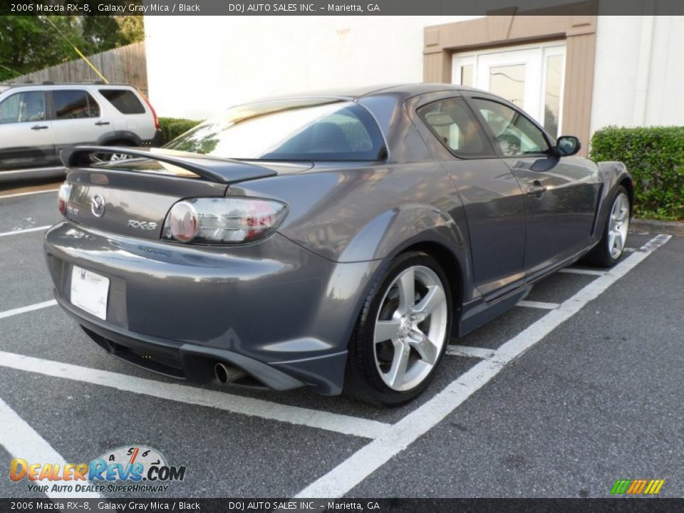 2006 Mazda RX-8 Galaxy Gray Mica / Black Photo #14