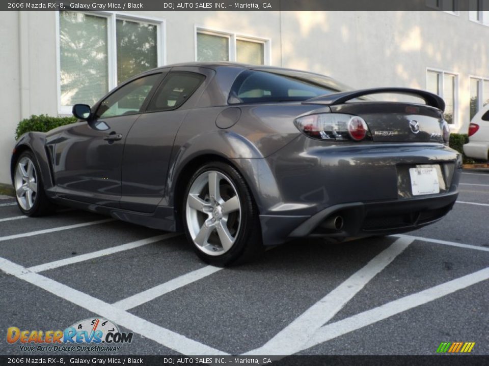 2006 Mazda RX-8 Galaxy Gray Mica / Black Photo #15