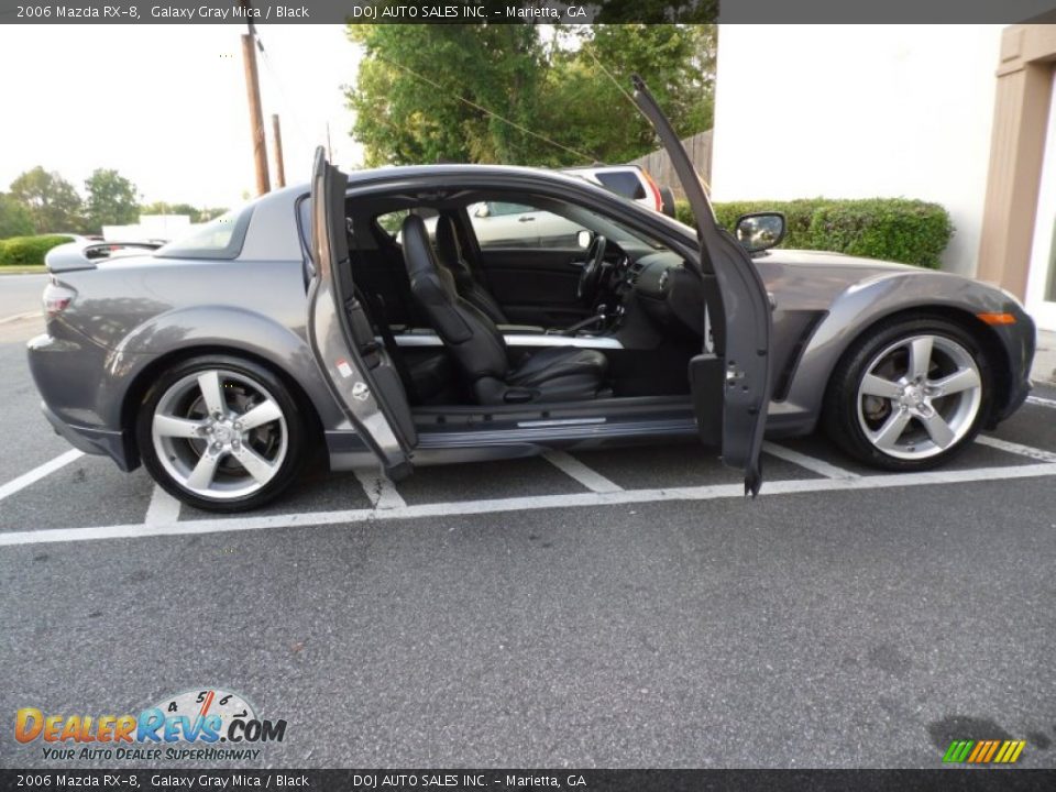 2006 Mazda RX-8 Galaxy Gray Mica / Black Photo #20