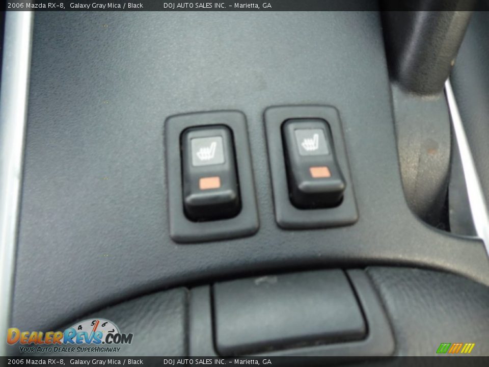 2006 Mazda RX-8 Galaxy Gray Mica / Black Photo #26