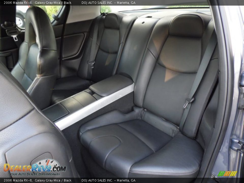 2006 Mazda RX-8 Galaxy Gray Mica / Black Photo #33