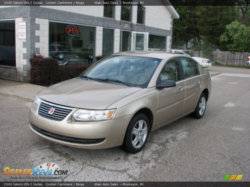 2006 Saturn ION 2 Sedan Golden Cashmere / Beige Photo #1