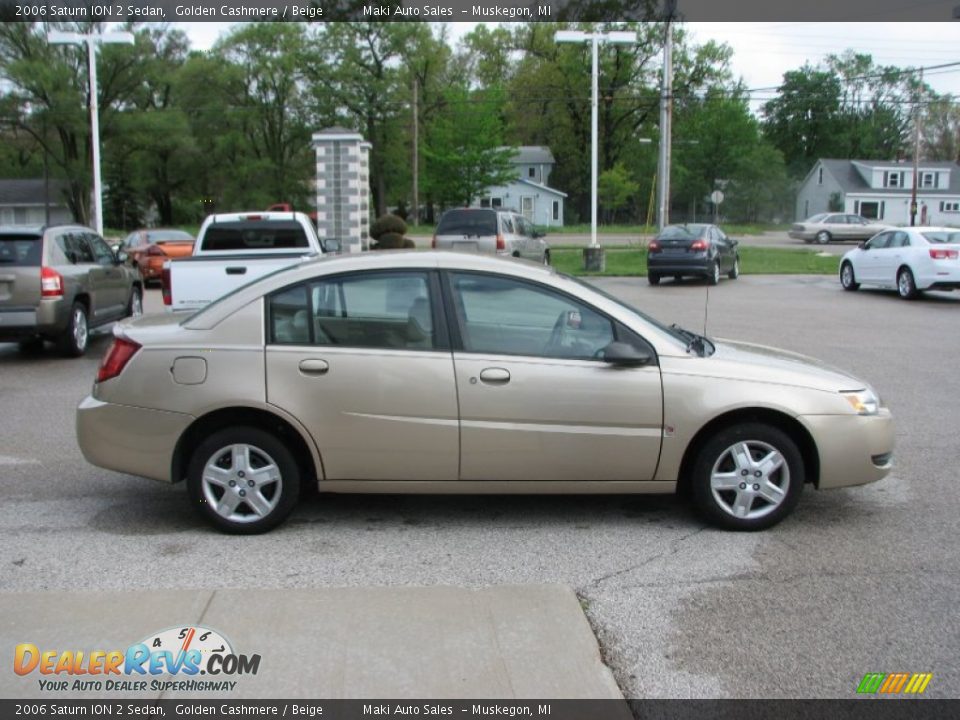 Golden Cashmere 2006 Saturn ION 2 Sedan Photo #4