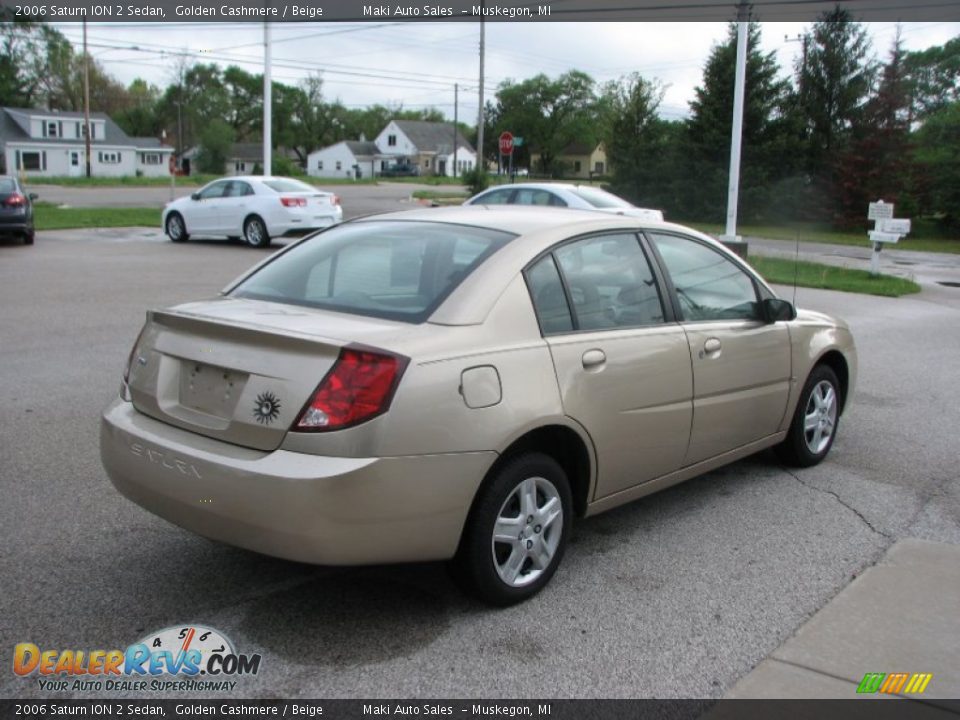 2006 Saturn ION 2 Sedan Golden Cashmere / Beige Photo #5