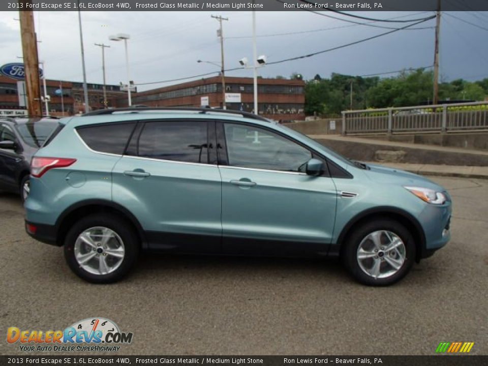 2013 Ford Escape SE 1.6L EcoBoost 4WD Frosted Glass Metallic / Medium Light Stone Photo #1