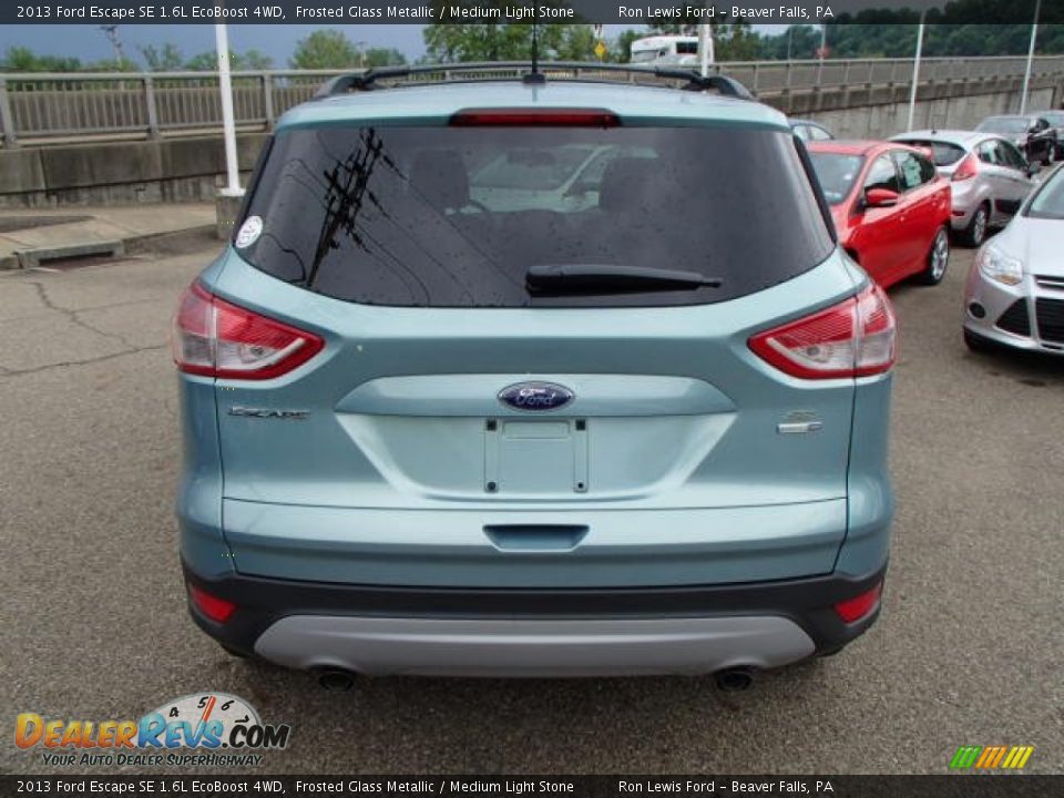 2013 Ford Escape SE 1.6L EcoBoost 4WD Frosted Glass Metallic / Medium Light Stone Photo #7
