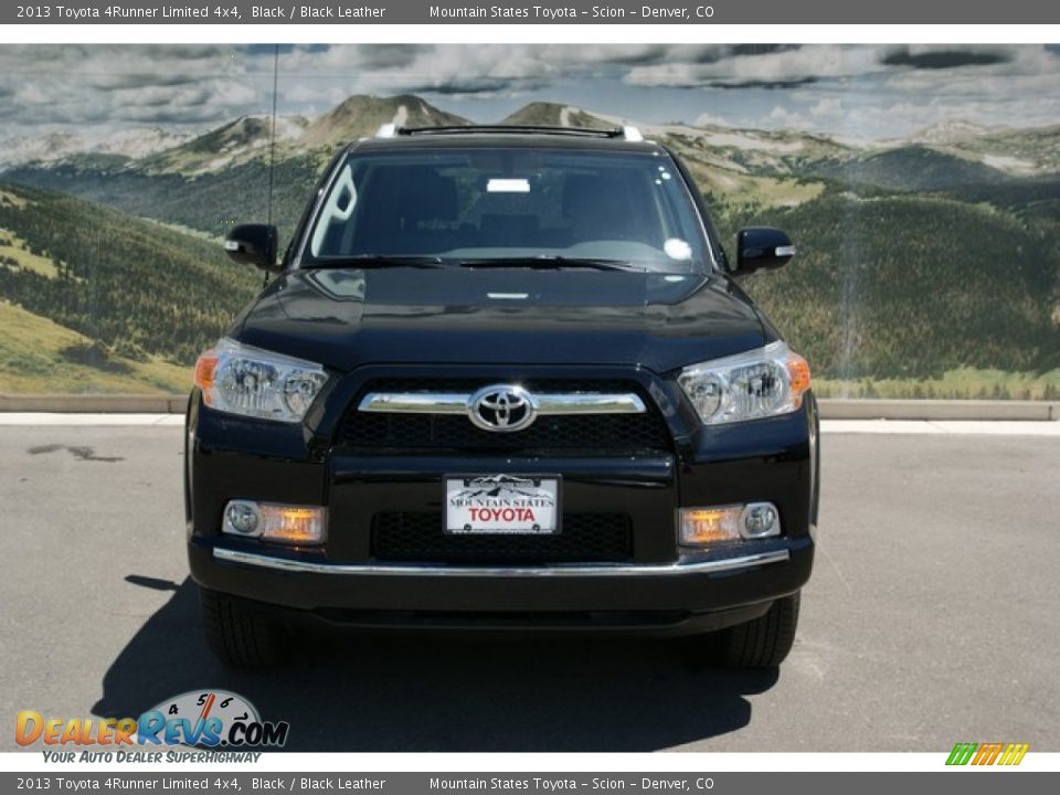 2013 Toyota 4Runner Limited 4x4 Black / Black Leather Photo #3