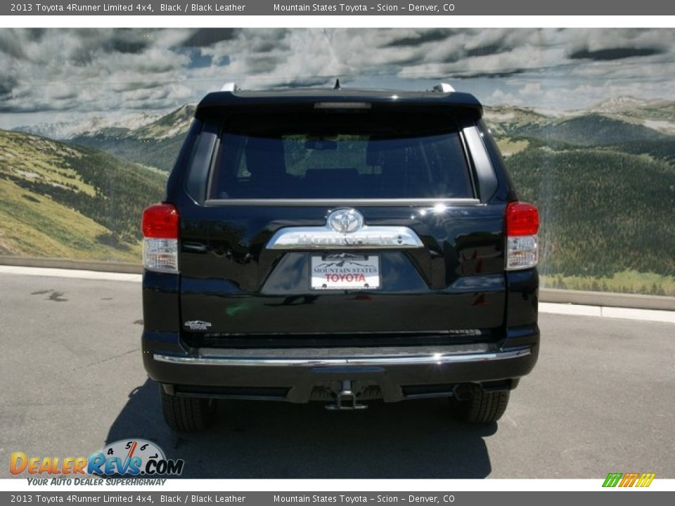 2013 Toyota 4Runner Limited 4x4 Black / Black Leather Photo #4