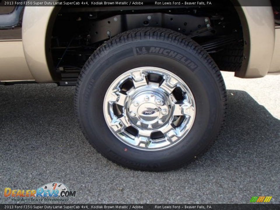 2013 Ford F350 Super Duty Lariat SuperCab 4x4 Wheel Photo #9