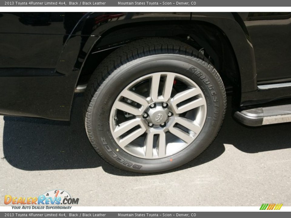 2013 Toyota 4Runner Limited 4x4 Black / Black Leather Photo #9