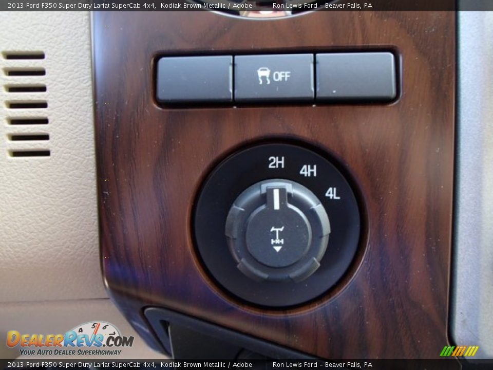 Controls of 2013 Ford F350 Super Duty Lariat SuperCab 4x4 Photo #17