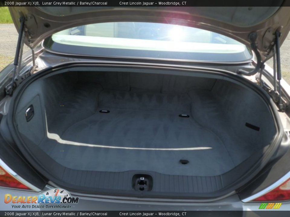2008 Jaguar XJ XJ8 Lunar Grey Metallic / Barley/Charcoal Photo #7