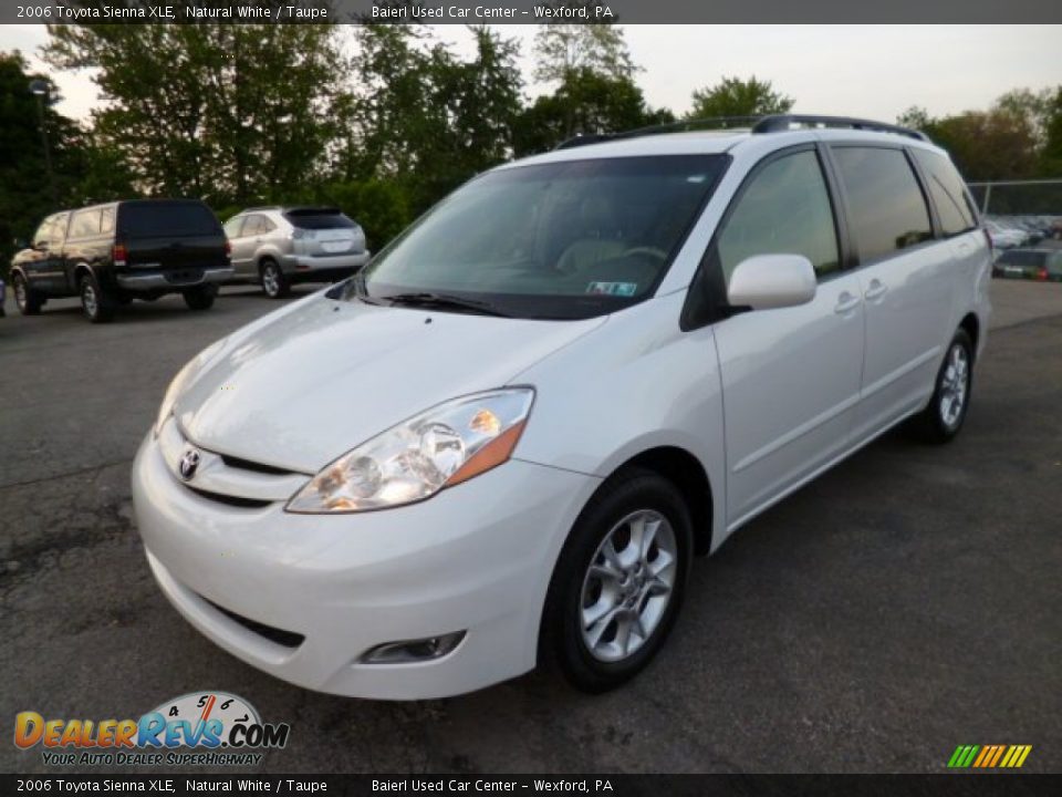 2006 Toyota Sienna XLE Natural White / Taupe Photo #3