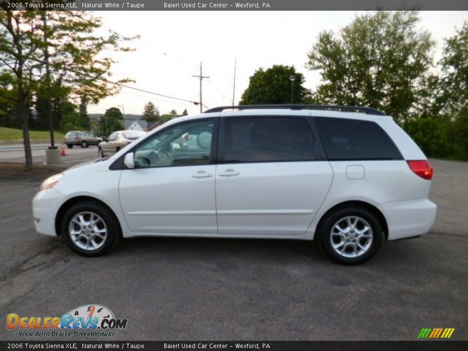 2006 Toyota Sienna XLE Natural White / Taupe Photo #4