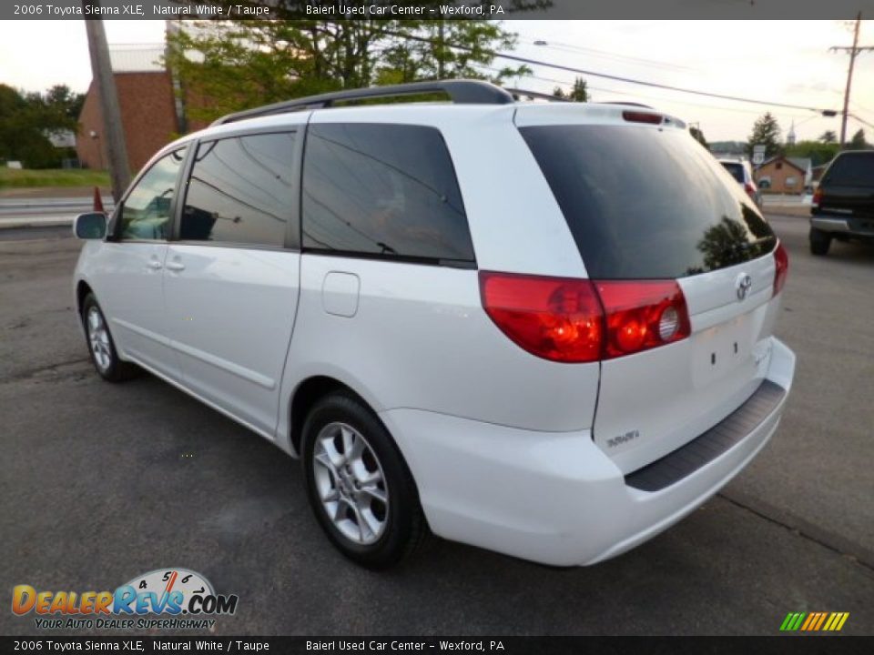 2006 Toyota Sienna XLE Natural White / Taupe Photo #5