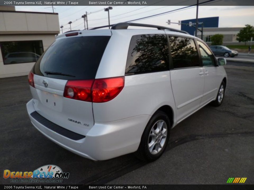 2006 Toyota Sienna XLE Natural White / Taupe Photo #7