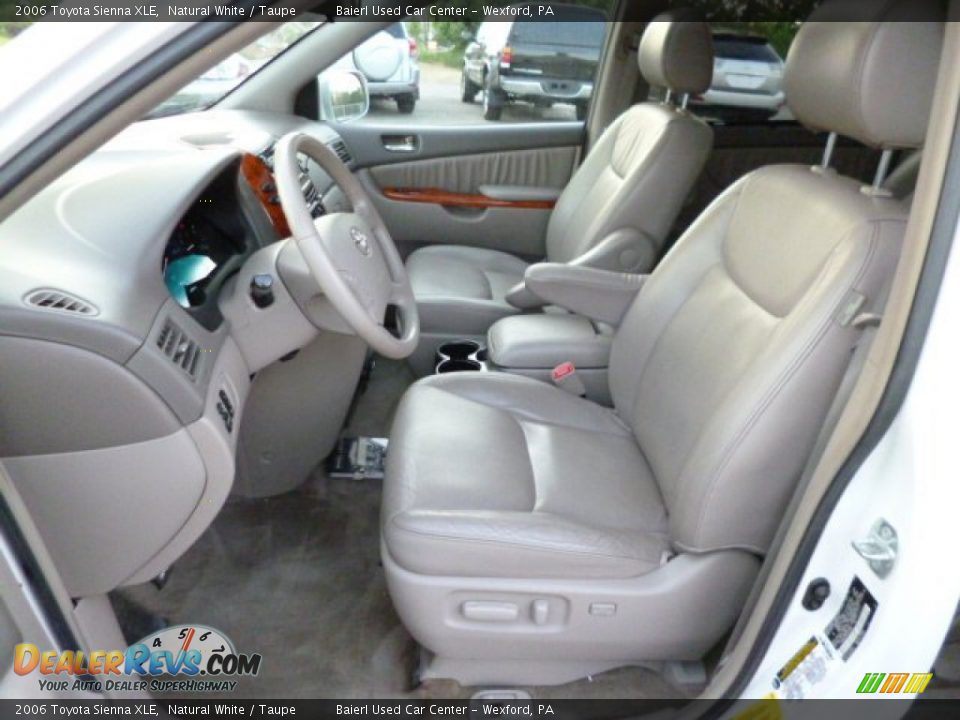 2006 Toyota Sienna XLE Natural White / Taupe Photo #16