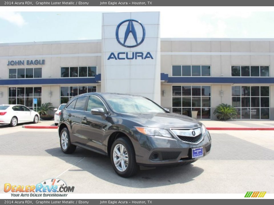 2014 Acura RDX Graphite Luster Metallic / Ebony Photo #1