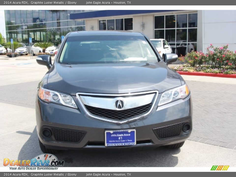 2014 Acura RDX Graphite Luster Metallic / Ebony Photo #2