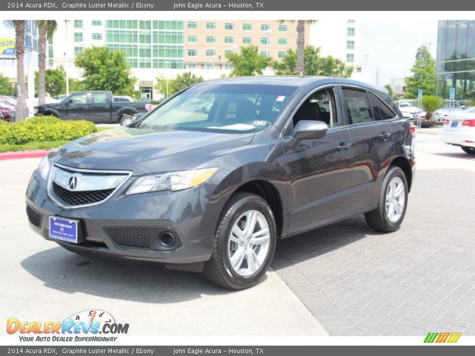 2014 Acura RDX Graphite Luster Metallic / Ebony Photo #3