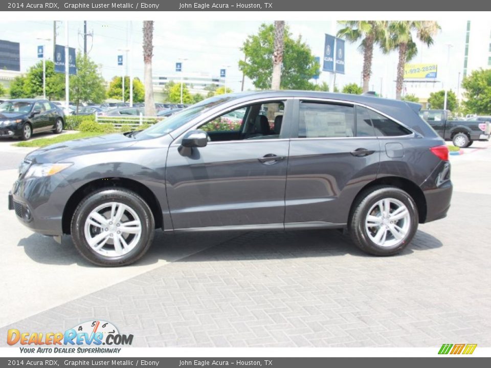 2014 Acura RDX Graphite Luster Metallic / Ebony Photo #4