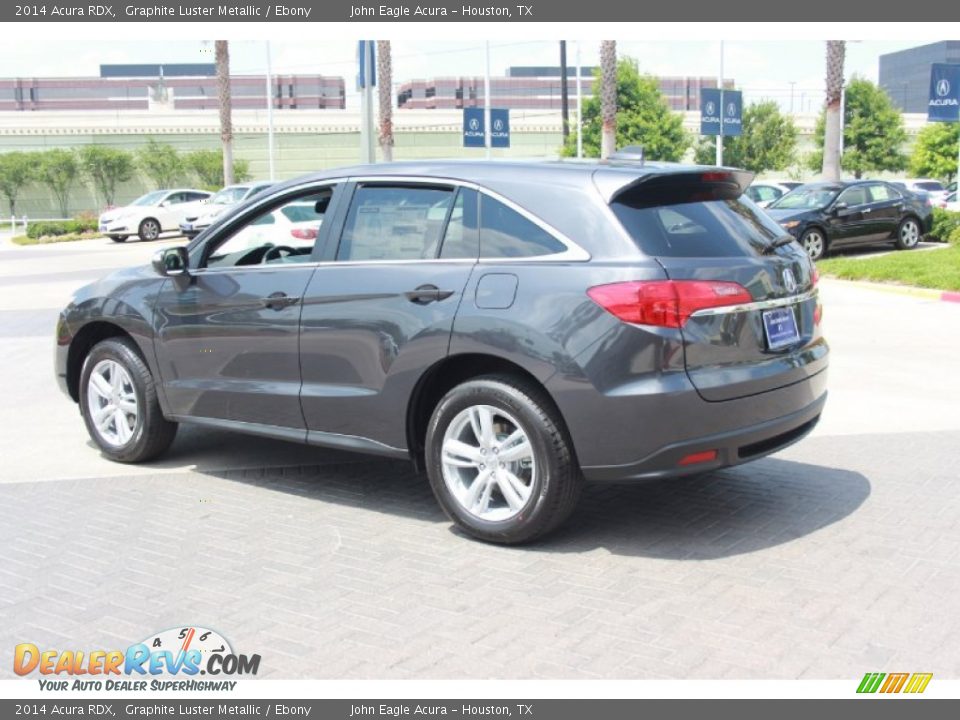 2014 Acura RDX Graphite Luster Metallic / Ebony Photo #5
