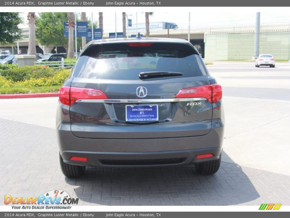 2014 Acura RDX Graphite Luster Metallic / Ebony Photo #6