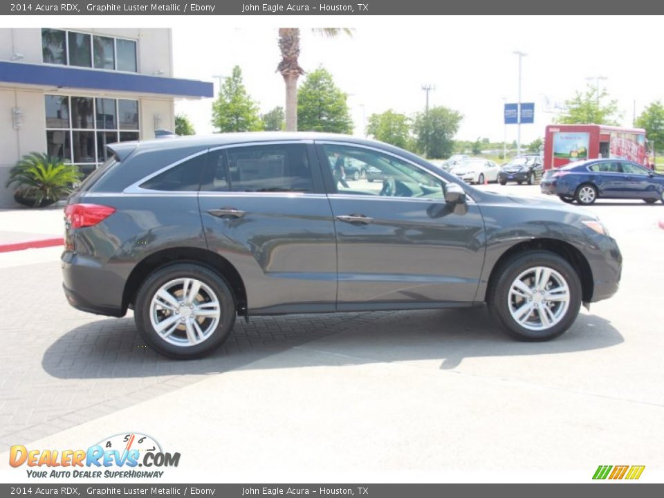 2014 Acura RDX Graphite Luster Metallic / Ebony Photo #8