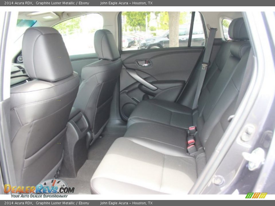 2014 Acura RDX Graphite Luster Metallic / Ebony Photo #13