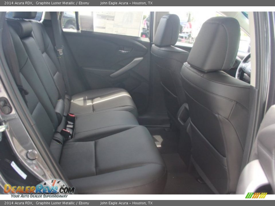 2014 Acura RDX Graphite Luster Metallic / Ebony Photo #17