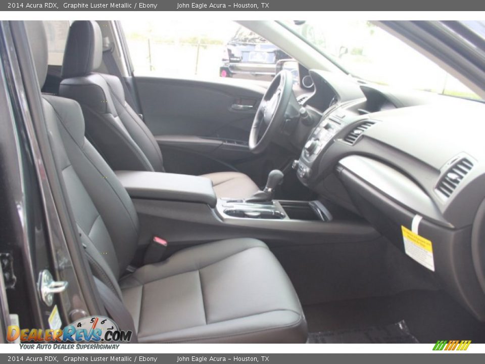 2014 Acura RDX Graphite Luster Metallic / Ebony Photo #19