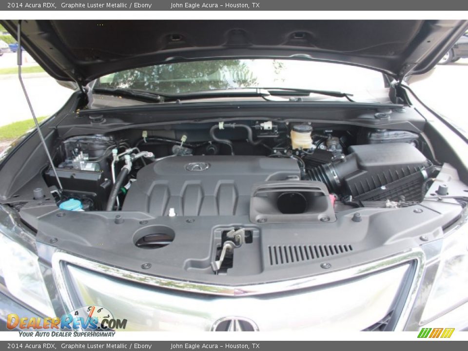 2014 Acura RDX Graphite Luster Metallic / Ebony Photo #20