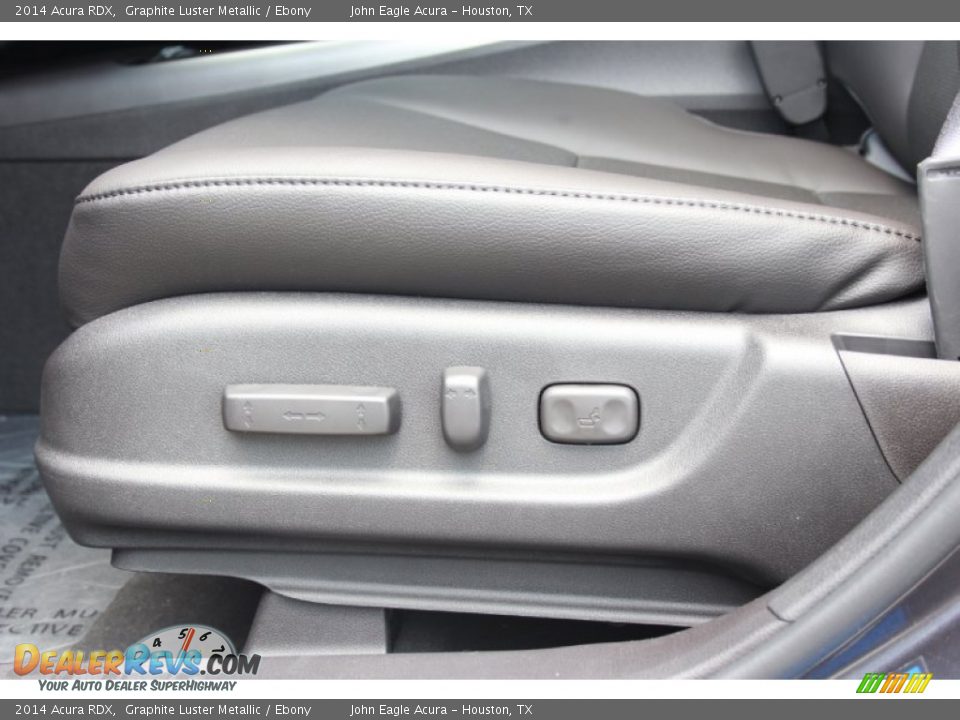 2014 Acura RDX Graphite Luster Metallic / Ebony Photo #22