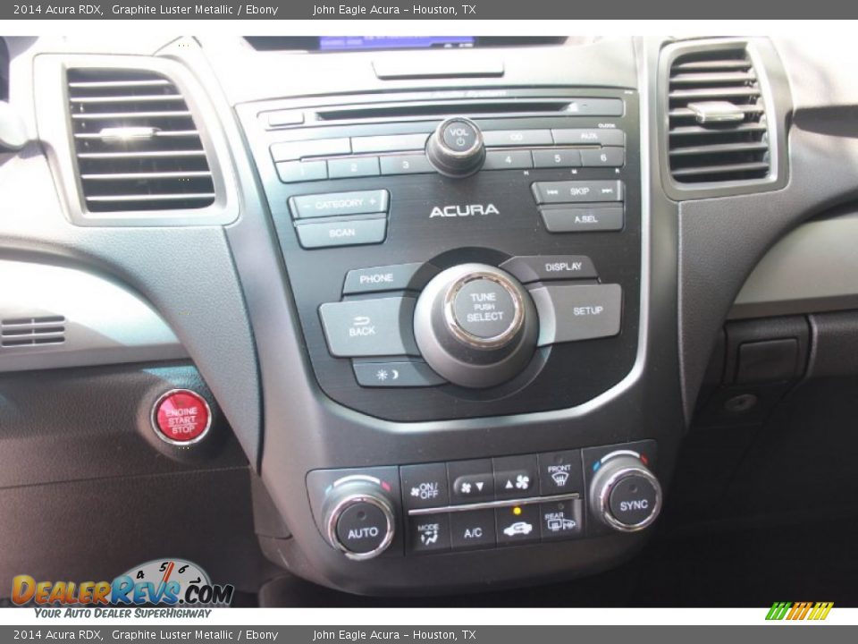 2014 Acura RDX Graphite Luster Metallic / Ebony Photo #27