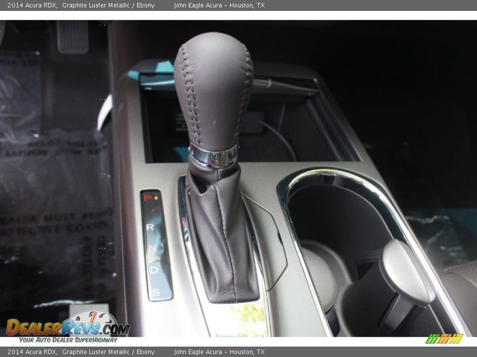2014 Acura RDX Graphite Luster Metallic / Ebony Photo #28
