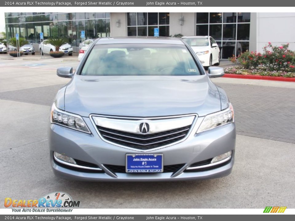 2014 Acura RLX Technology Package Forged Silver Metallic / Graystone Photo #2