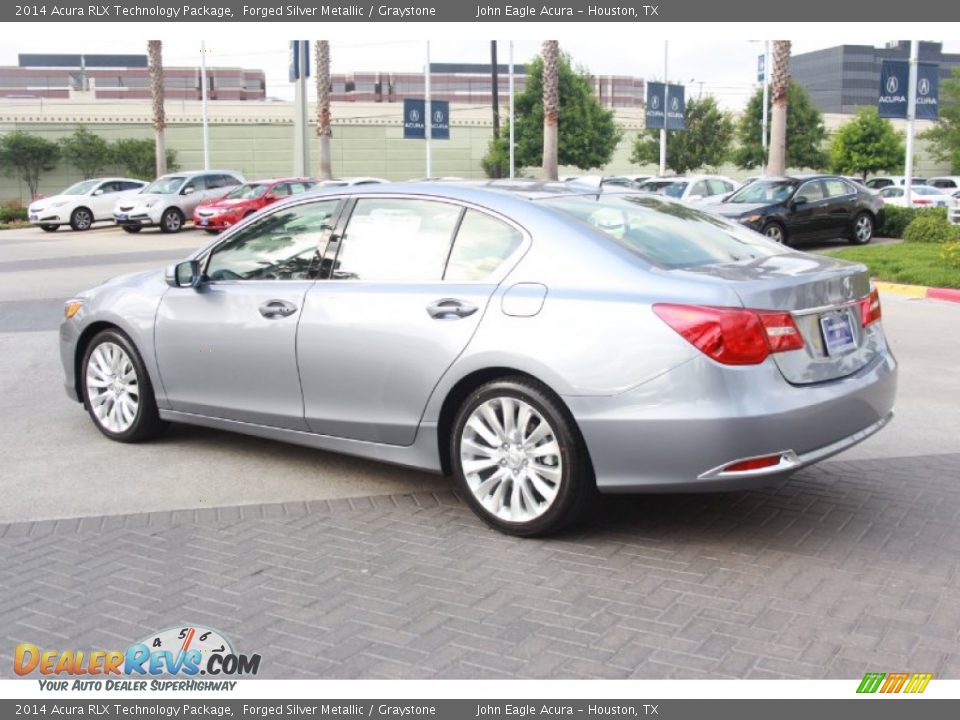 2014 Acura RLX Technology Package Forged Silver Metallic / Graystone Photo #5