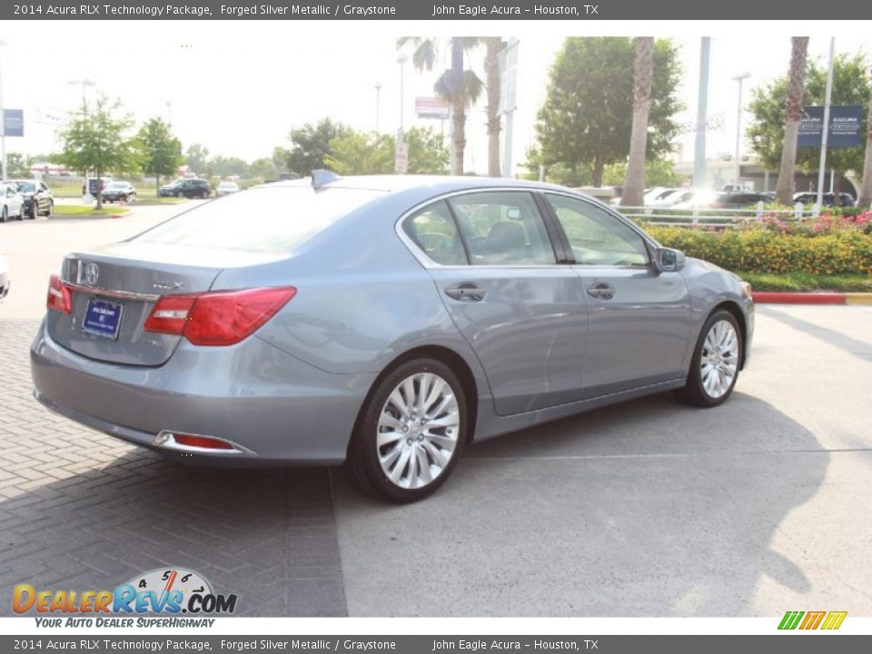 2014 Acura RLX Technology Package Forged Silver Metallic / Graystone Photo #7