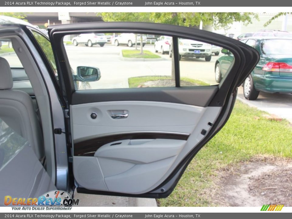 2014 Acura RLX Technology Package Forged Silver Metallic / Graystone Photo #16