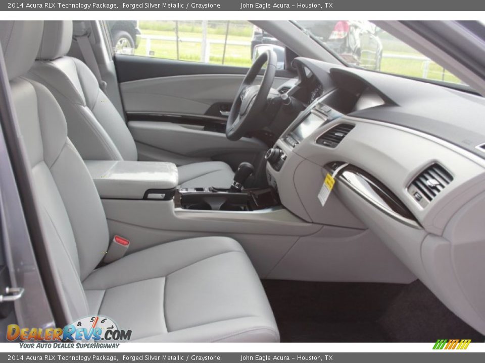 2014 Acura RLX Technology Package Forged Silver Metallic / Graystone Photo #19