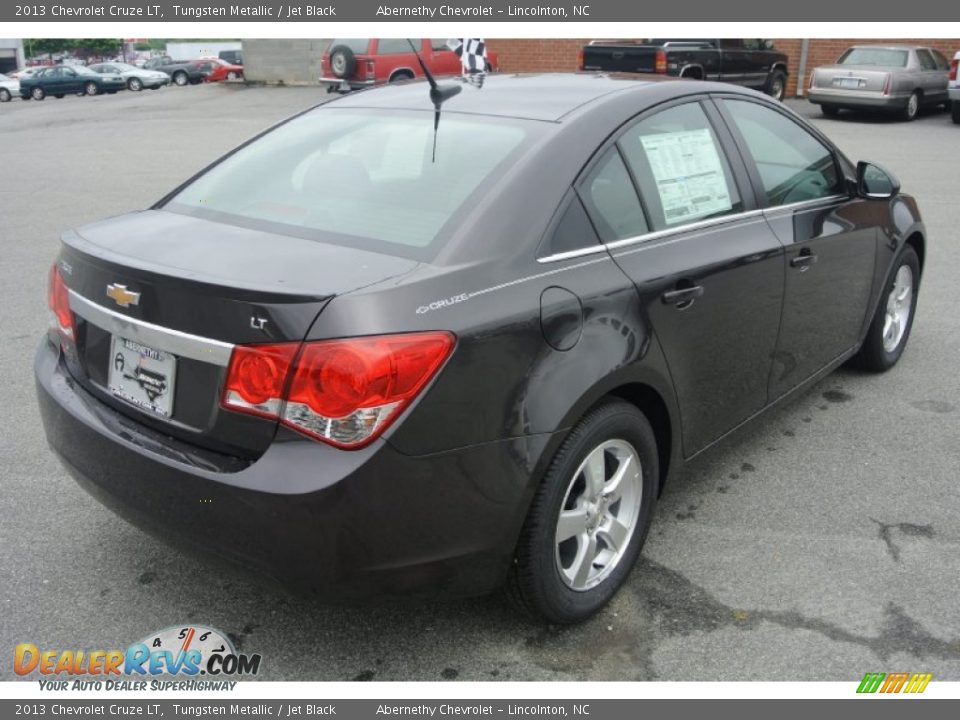 2013 Chevrolet Cruze LT Tungsten Metallic / Jet Black Photo #5