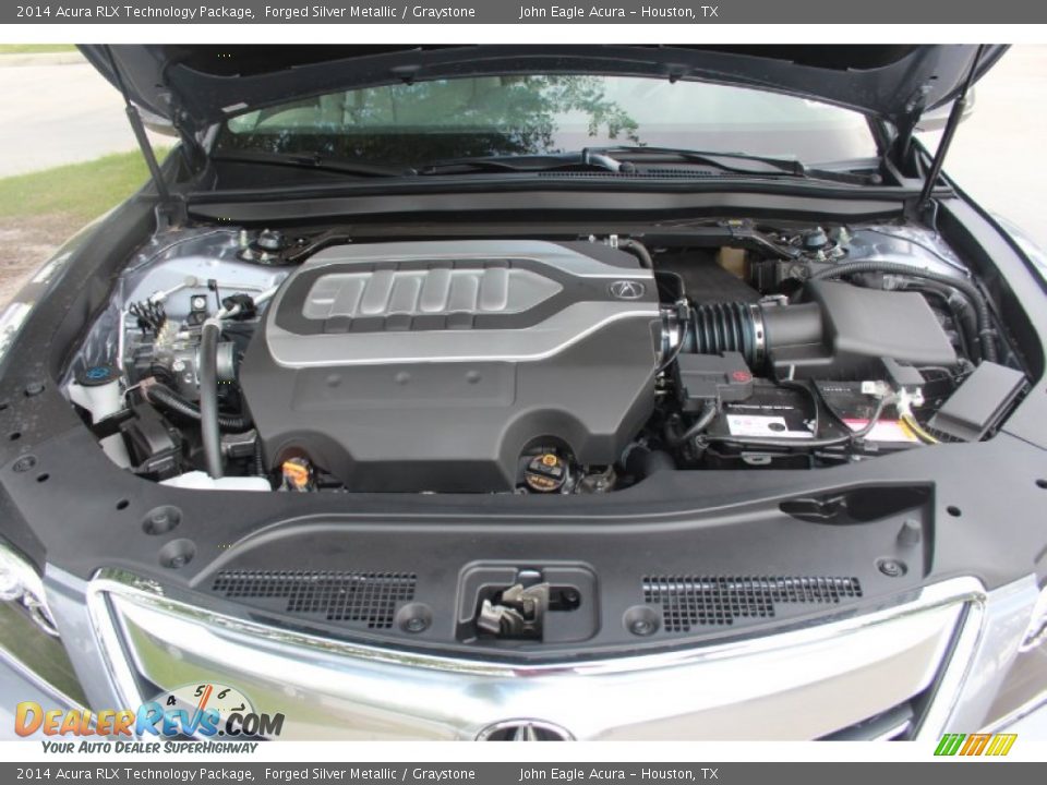 2014 Acura RLX Technology Package Forged Silver Metallic / Graystone Photo #20