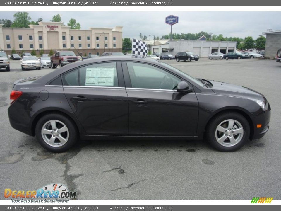 2013 Chevrolet Cruze LT Tungsten Metallic / Jet Black Photo #6