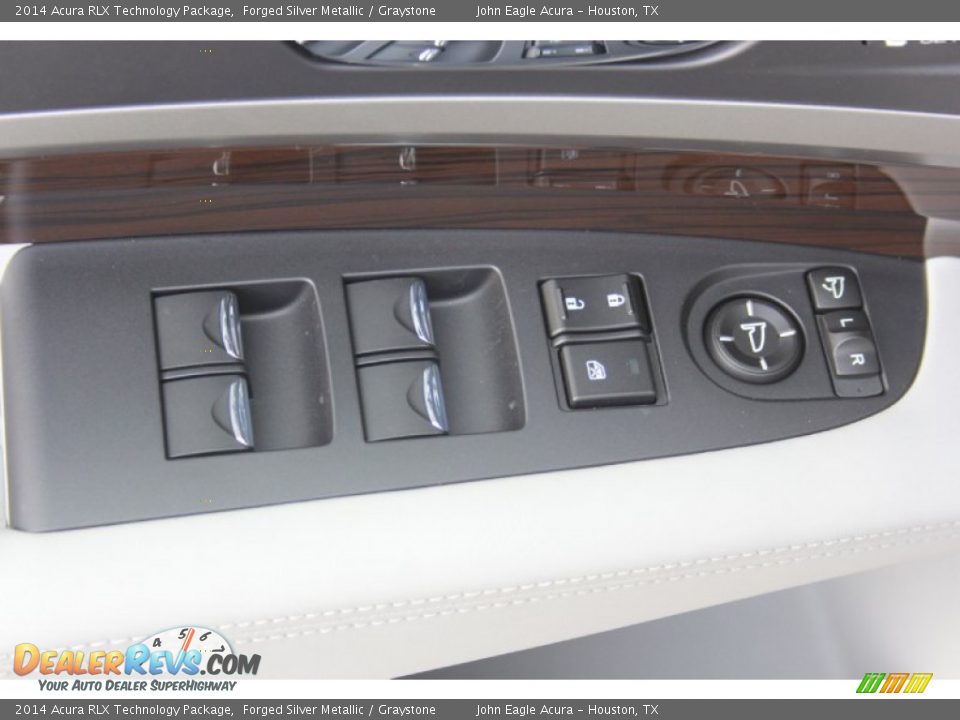 2014 Acura RLX Technology Package Forged Silver Metallic / Graystone Photo #21