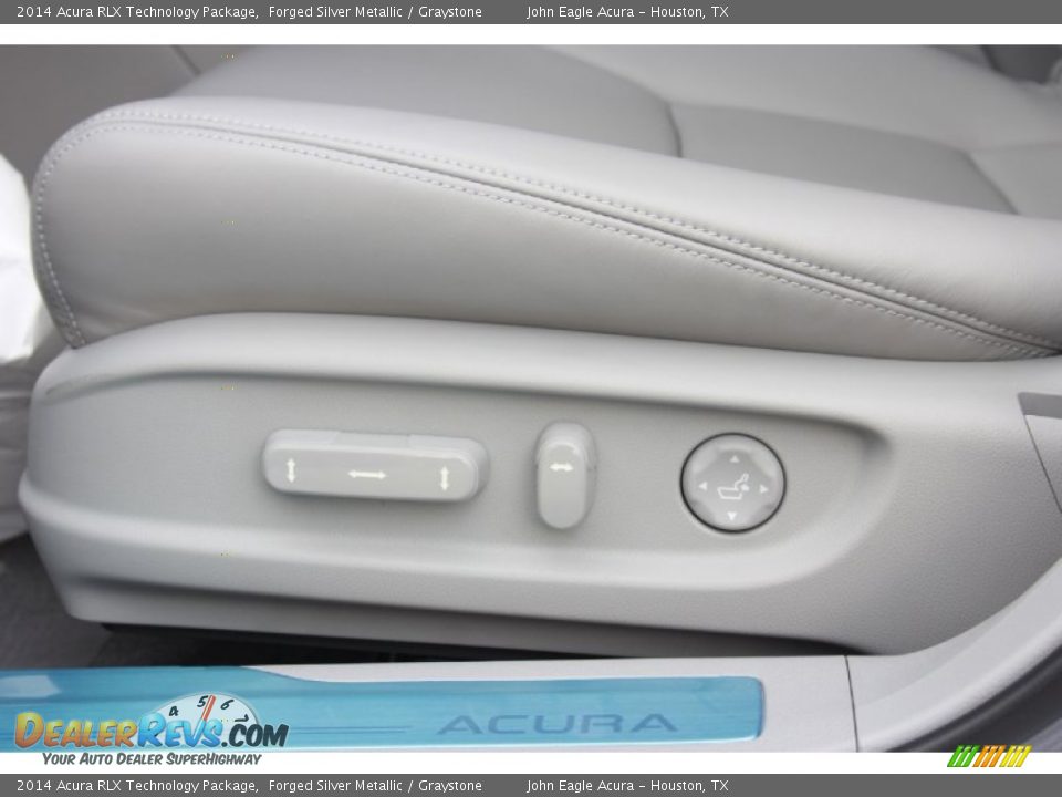 2014 Acura RLX Technology Package Forged Silver Metallic / Graystone Photo #22