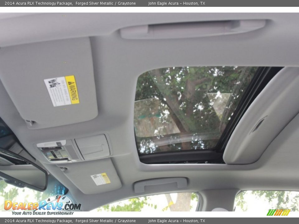 2014 Acura RLX Technology Package Forged Silver Metallic / Graystone Photo #23
