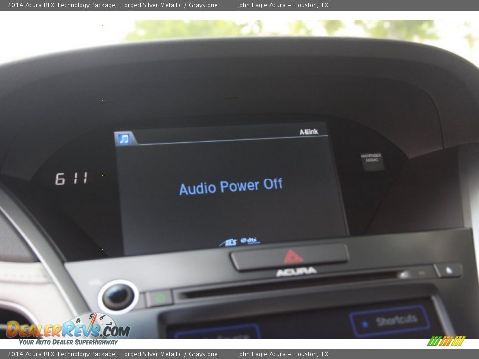 2014 Acura RLX Technology Package Forged Silver Metallic / Graystone Photo #26